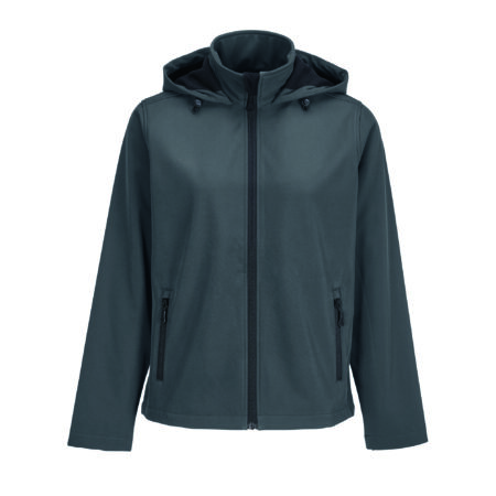 Softshell Race hooded woman - Imagen 2
